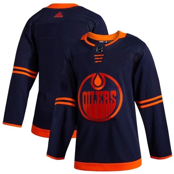 Herren Edmonton Oilers Eishockey Trikot Blank 2020 Royal Authentic